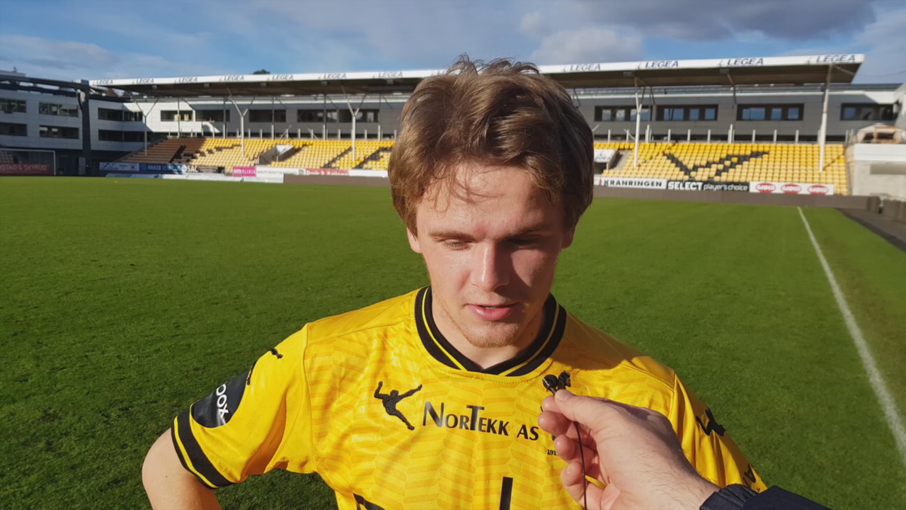 Jesper Aaserud debuterte på A-laget